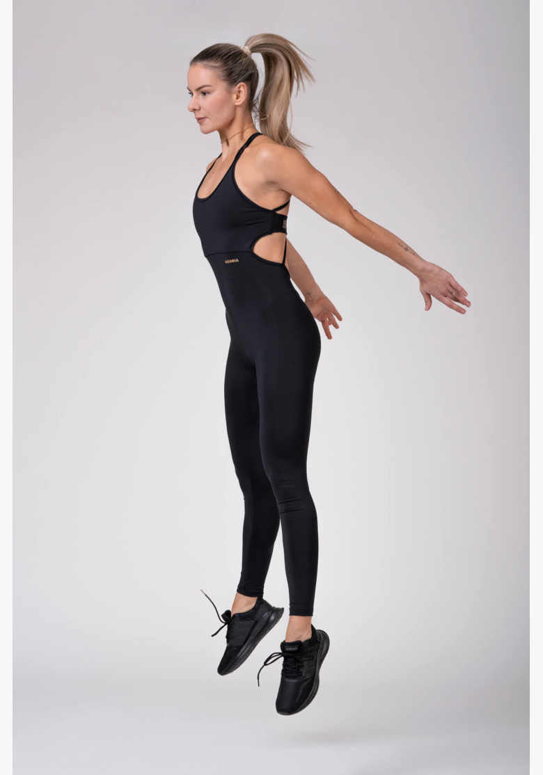 NEBBIA INTENSE Golden jumpsuit black NEBBIA INTENSE Golden jumpsuit black