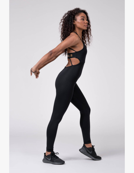 NEBBIA INTENSE Golden jumpsuit black