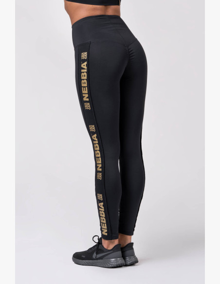 NEBBIA Gold Classic Leggings black