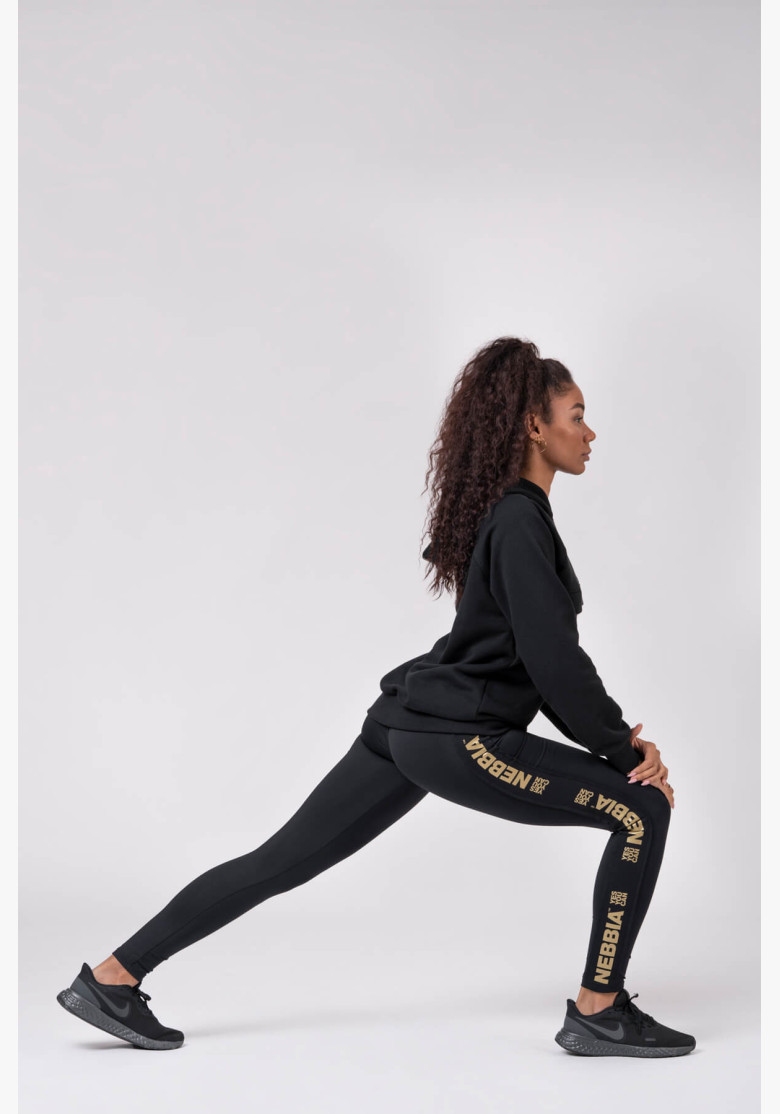 NEBBIA Gold Classic Leggings black