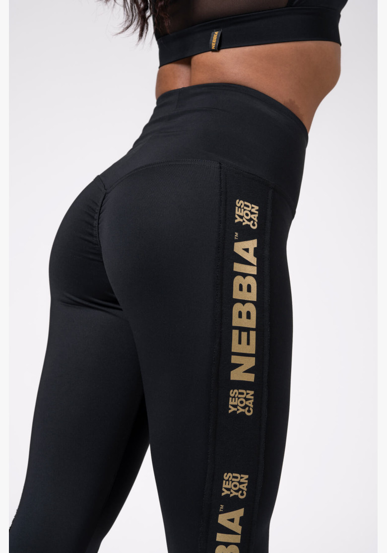 NEBBIA Gold Classic Leggings black