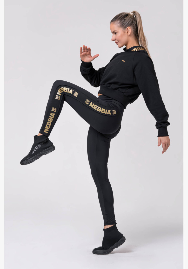 NEBBIA Gold Classic Leggings black