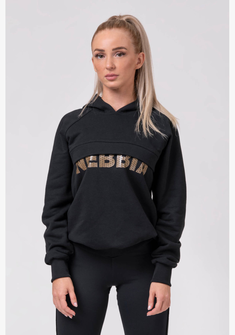 NEBBIA Long sweatshirt "INTENSE... NEBBIA Long sweatshirt "INTENSE...