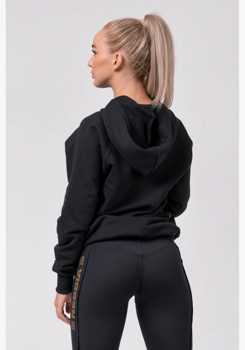 NEBBIA Long sweatshirt "INTENSE... NEBBIA Long sweatshirt "INTENSE...