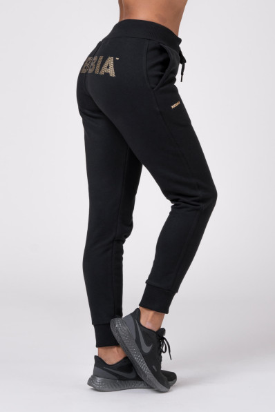 NEBBIA Sweatpants Gold Classic black