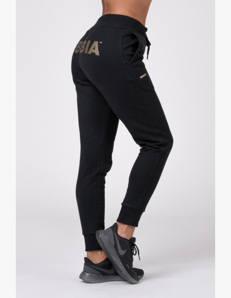 NEBBIA Sweatpants Gold Classic black