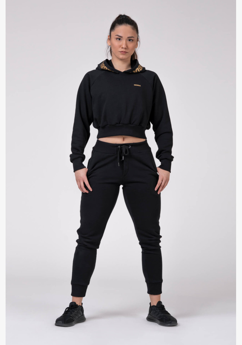 NEBBIA Sweatpants Gold Classic black NEBBIA Sweatpants Gold Classic black