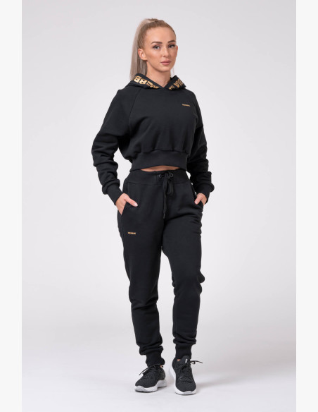 NEBBIA Sweatpants Gold Classic black