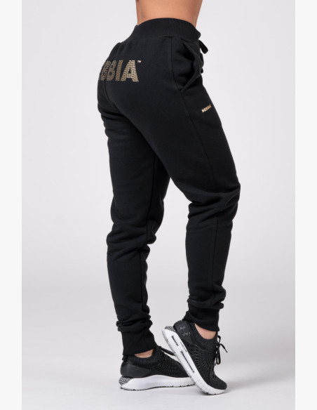 NEBBIA Sweatpants Gold Classic black