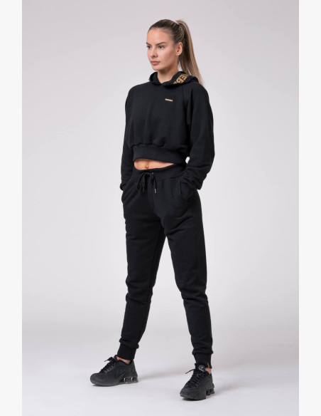 NEBBIA Sweatpants Gold Classic black