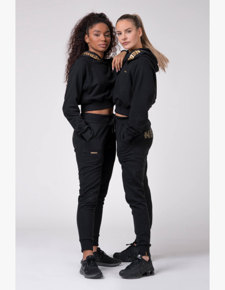 NEBBIA Sweatpants Gold Classic black
