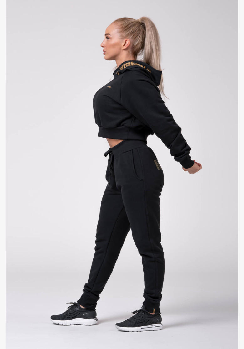 NEBBIA Sweatpants Gold Classic black NEBBIA Sweatpants Gold Classic black
