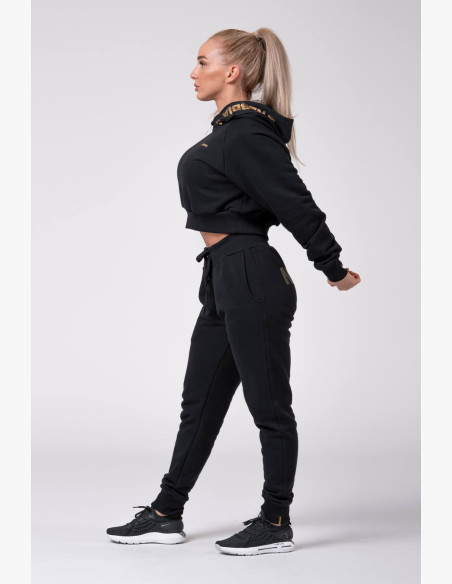 NEBBIA Sweatpants Gold Classic black