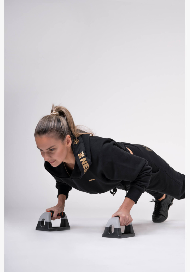 NEBBIA Sweatpants Gold Classic black NEBBIA Sweatpants Gold Classic black