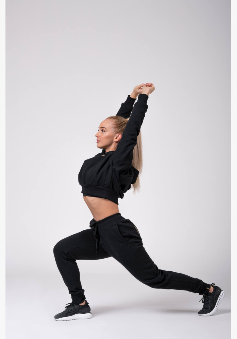 NEBBIA Sweatpants Gold Classic black NEBBIA Sweatpants Gold Classic black