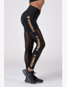 Gold Mesh are women's sports leggings with a modern look and intense cut.