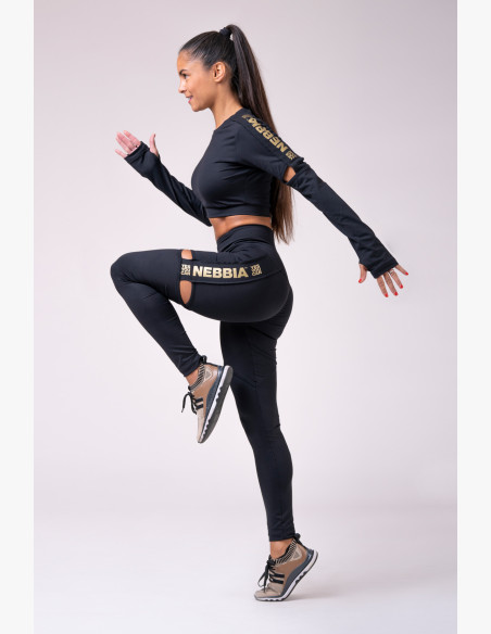 NEBBIA Honey Bunny leggings black