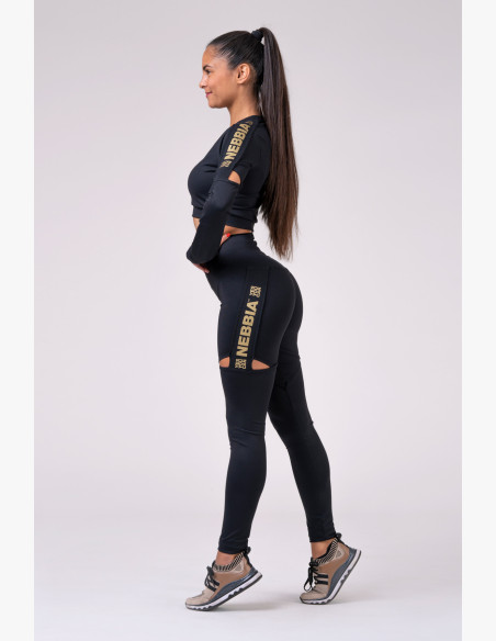 NEBBIA Honey Bunny leggings black