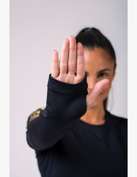 NEBBIA Honey Bunny crop top black