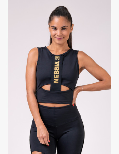 NEBBIA Honey Bunny tank top black