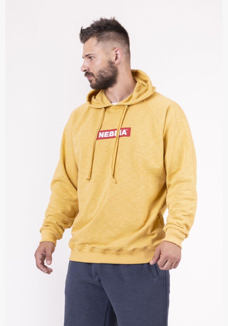 NEBBIA Red Label hoodie orange