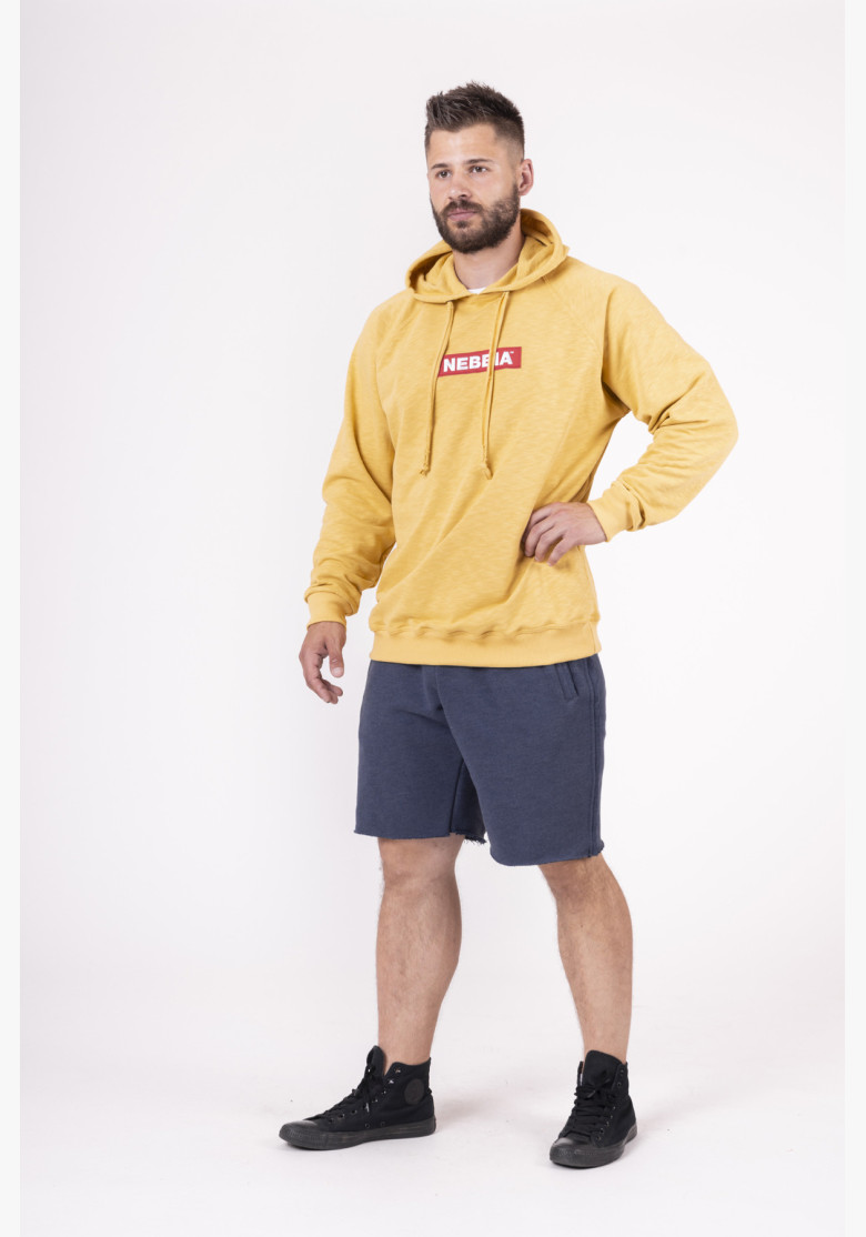 NEBBIA Red Label hoodie orange