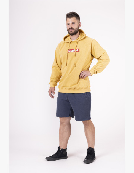 NEBBIA Red Label hoodie orange