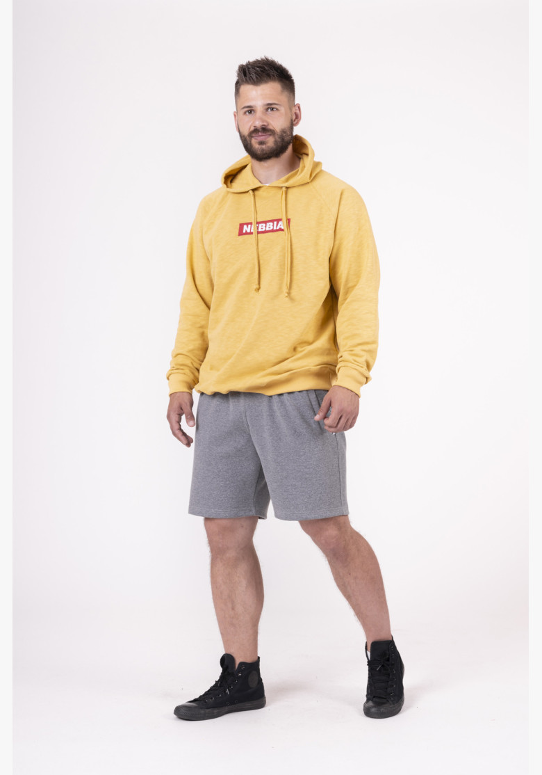 NEBBIA Red Label hoodie orange