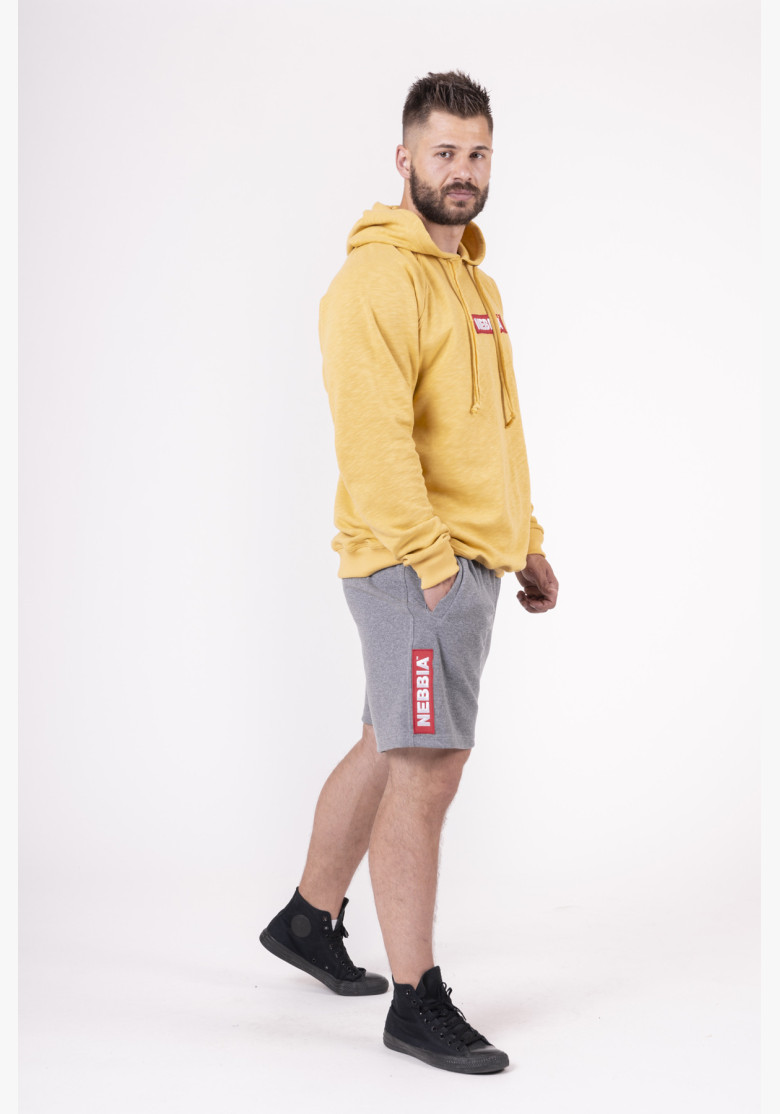 NEBBIA Red Label hoodie orange