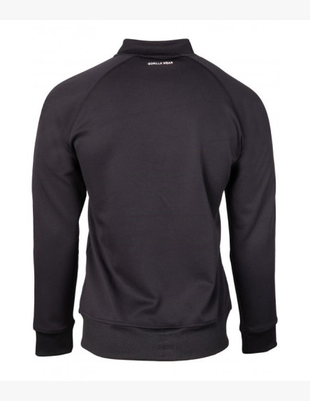 Sweatshirt Gorilla Wear Wenden Track Jacket Black/White