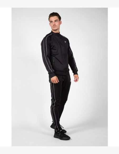 Sweatshirt Gorilla Wear Wenden Track Jacket Black/White