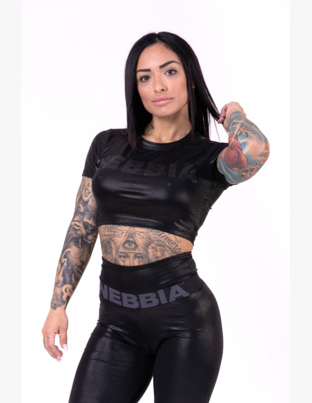 NEBBIA Sandra D crop top black