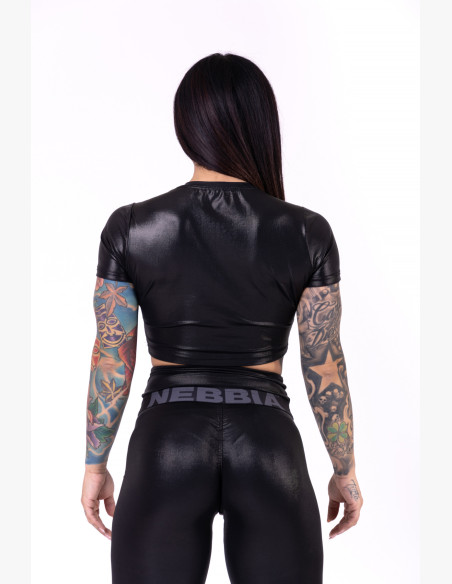 NEBBIA Sandra D crop top black