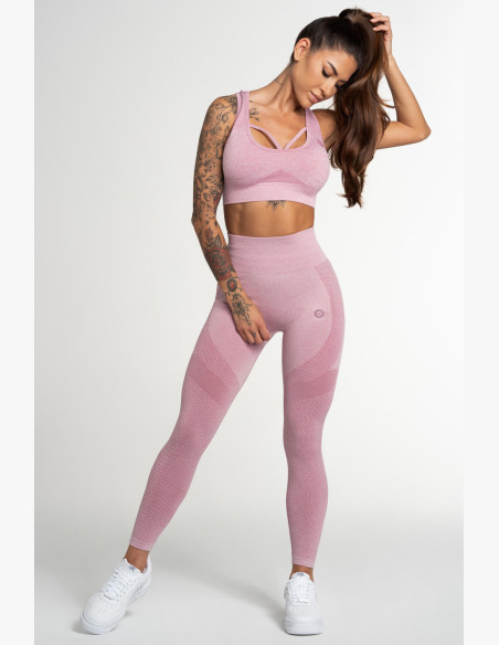Gym Glamour Fusion Pink Leggings