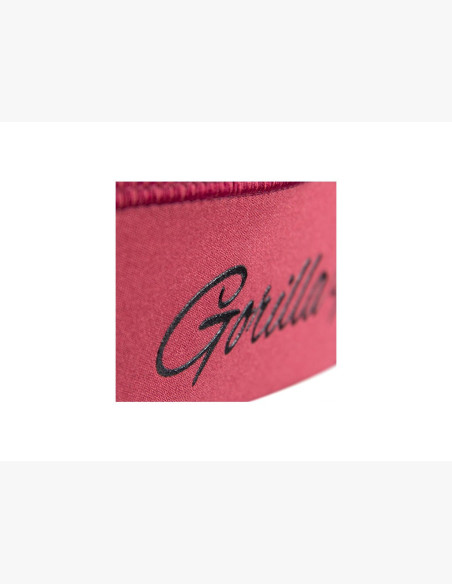 META SPORTS BRA - BURGUNDY RED - Gorilla Wear