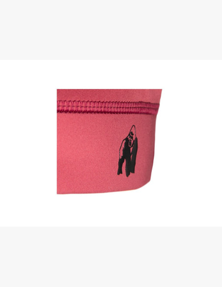 META SPORTS BRA - BURGUNDY RED - Gorilla Wear