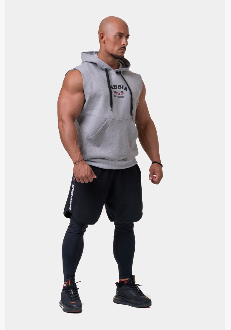 NEBBIA Golden Era hooded ragtop grey NEBBIA Golden Era hooded ragtop grey