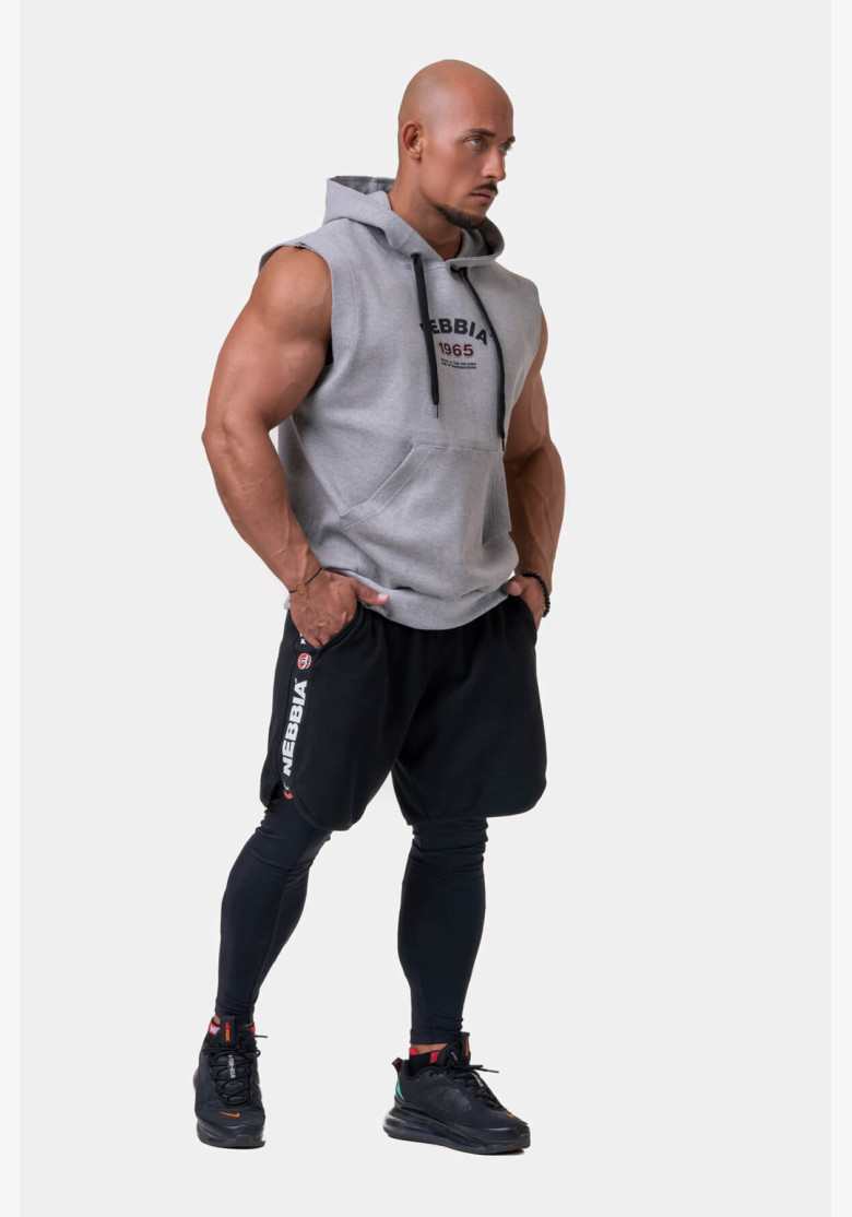 NEBBIA Golden Era hooded ragtop grey NEBBIA Golden Era hooded ragtop grey