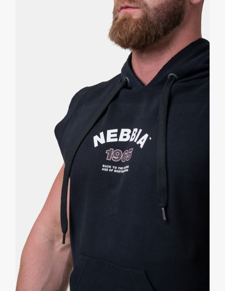 NEBBIA Golden Era hooded ragtop black