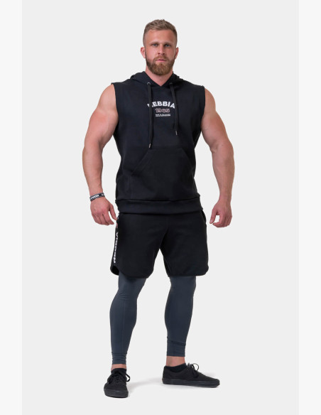 NEBBIA Golden Era hooded ragtop black