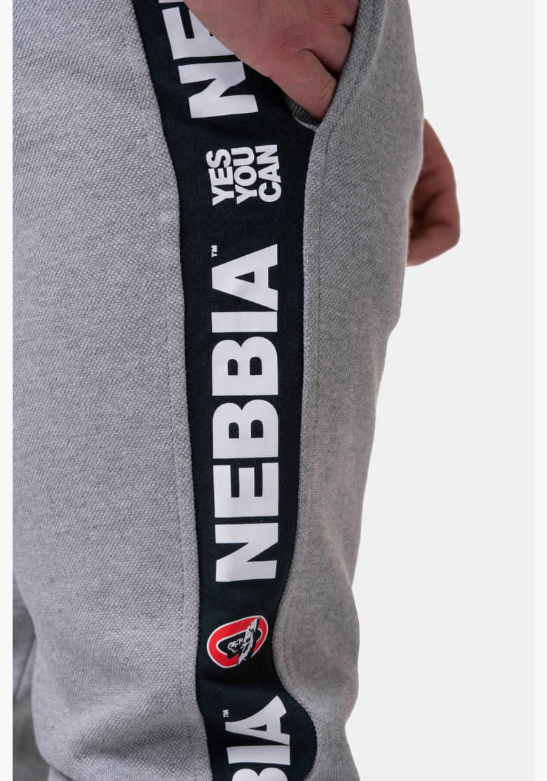 NEBBIA Golden Era sweatpants grey NEBBIA Golden Era sweatpants grey