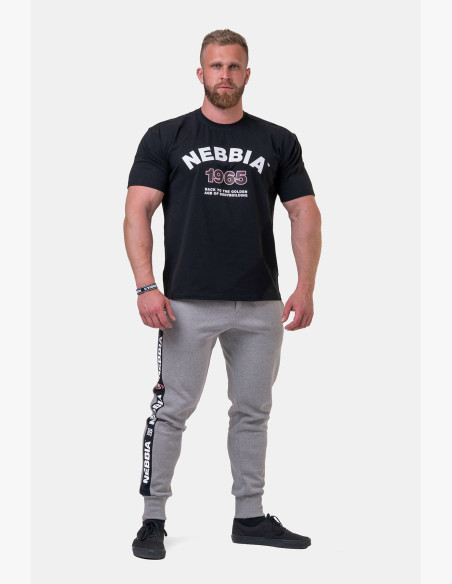 NEBBIA Golden Era sweatpants grey