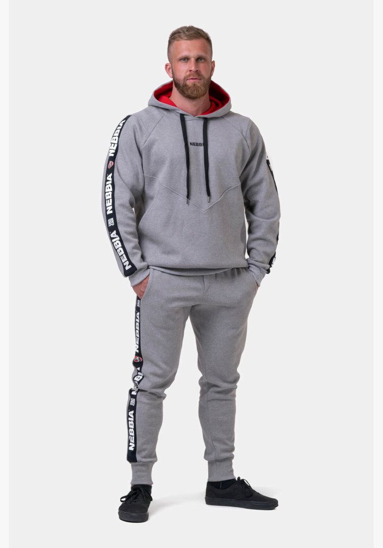 NEBBIA Golden Era sweatpants grey NEBBIA Golden Era sweatpants grey