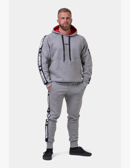NEBBIA Golden Era sweatpants grey