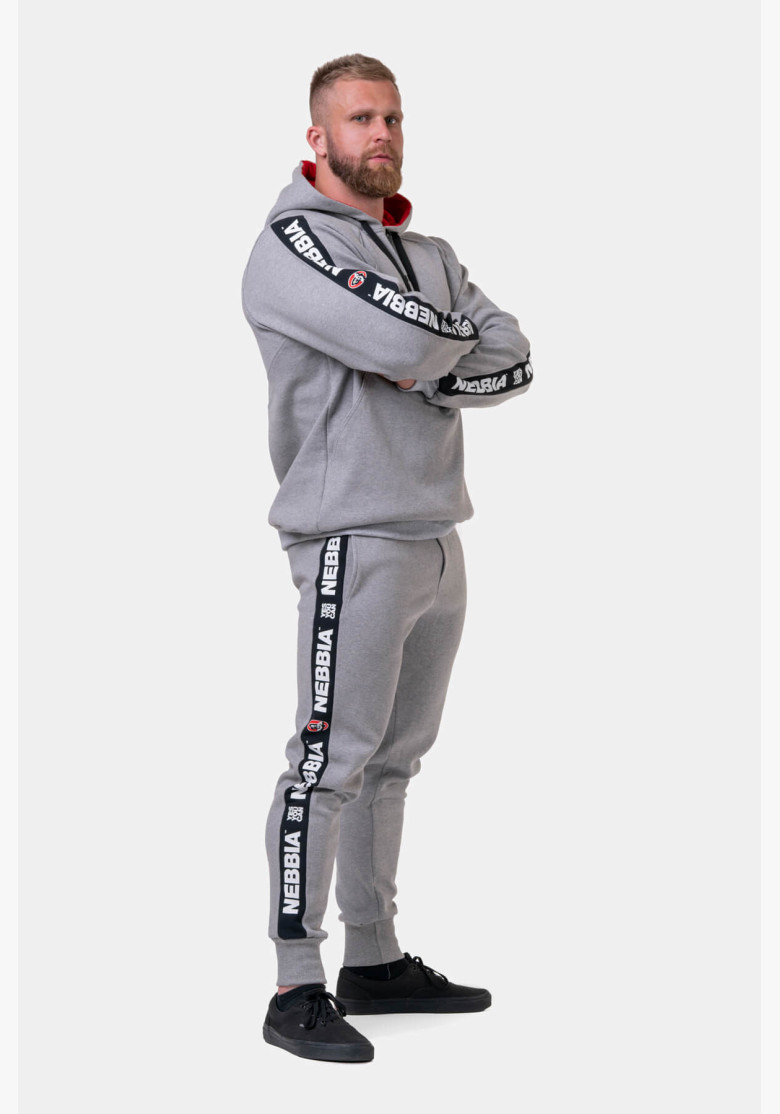 NEBBIA Golden Era sweatpants grey NEBBIA Golden Era sweatpants grey