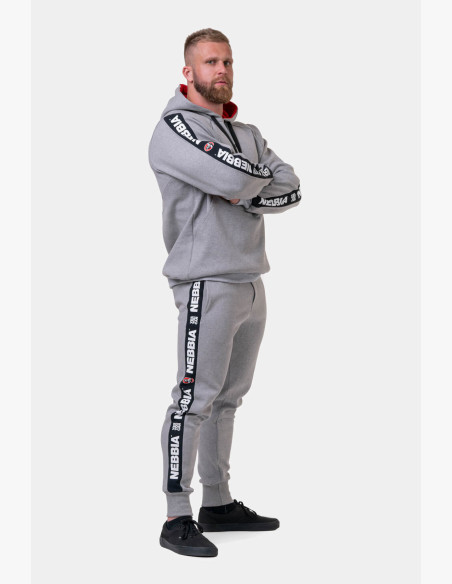 NEBBIA Golden Era sweatpants grey
