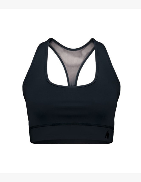 META SPORTS BRA - BLACK - Gorilla Wear