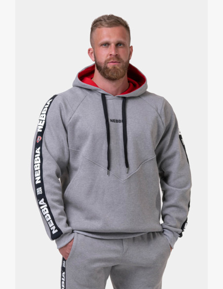 NEBBIA Unlock the Champion hoodie grey
