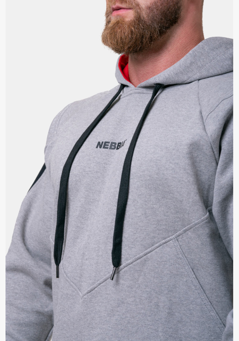 NEBBIA Unlock the Champion hoodie grey NEBBIA Unlock the Champion hoodie grey