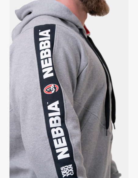 NEBBIA Unlock the Champion hoodie grey